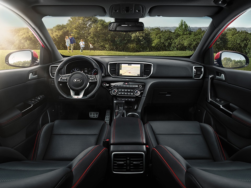 KIA Sportage GT Line - σπορ εσωτερικό