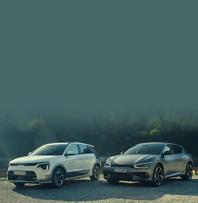 Kia Niro EV en EV6 visual