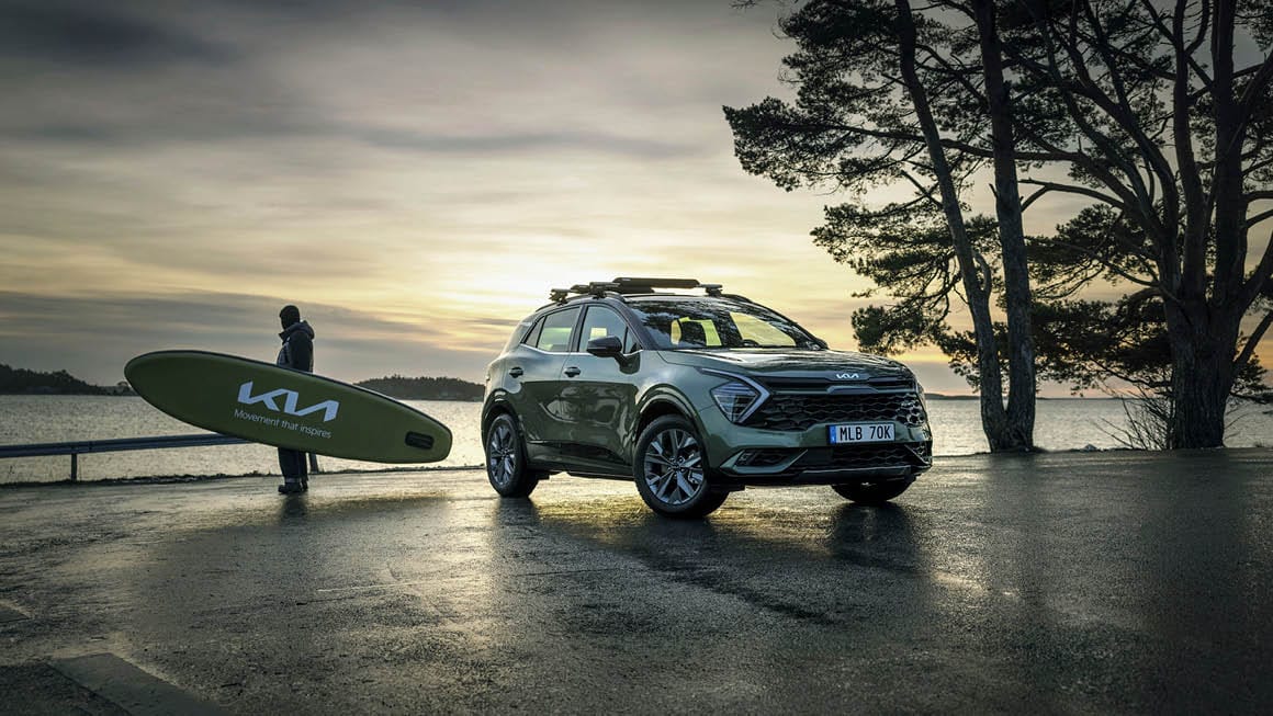 Kia Sportage design bakifrån