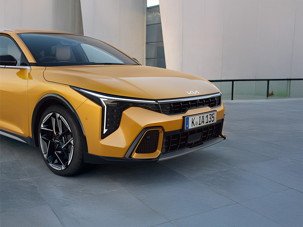 Front view of the Kia EV2 Concept