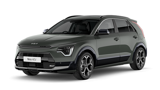 Black Niro Hybrid from the side